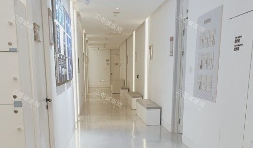 成都八大处整形医院走廊示意图