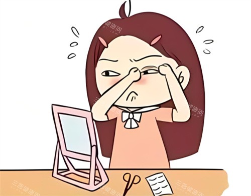 双眼皮埋线术后**图 双眼皮埋线术后**图