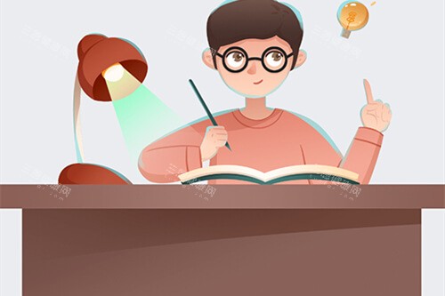 近视眼人物漫画图 近视眼人物漫画图